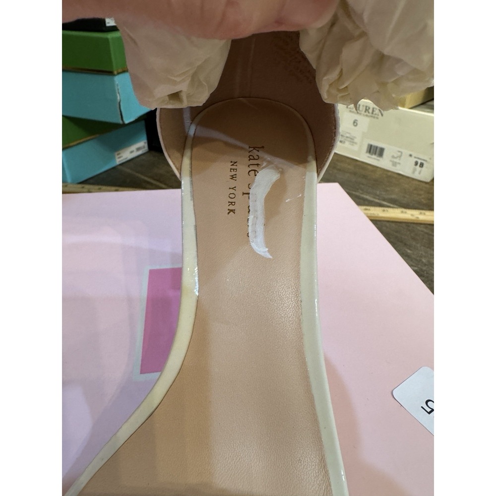NIB KATE SPADE NEW YORK Tansy Embellished Dress Sandals Size 8M‎ - Picture 10 of 12